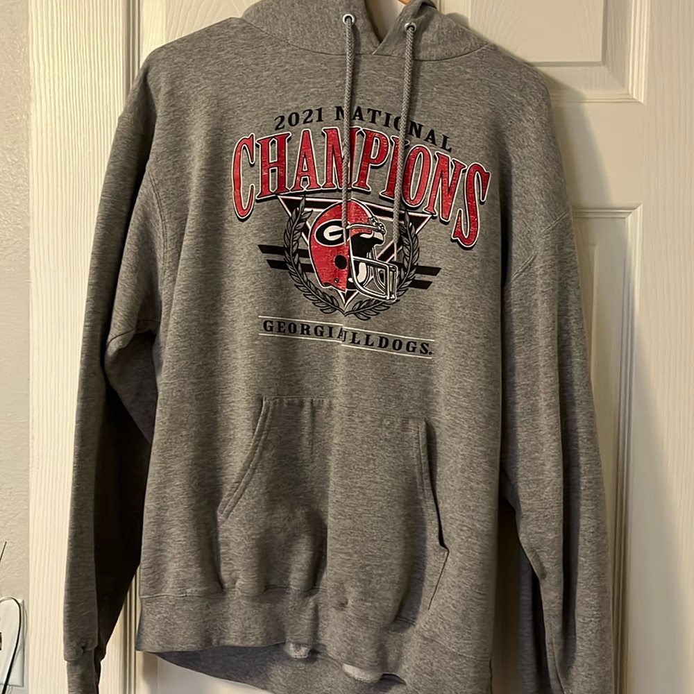 Gray Champion hoodie
